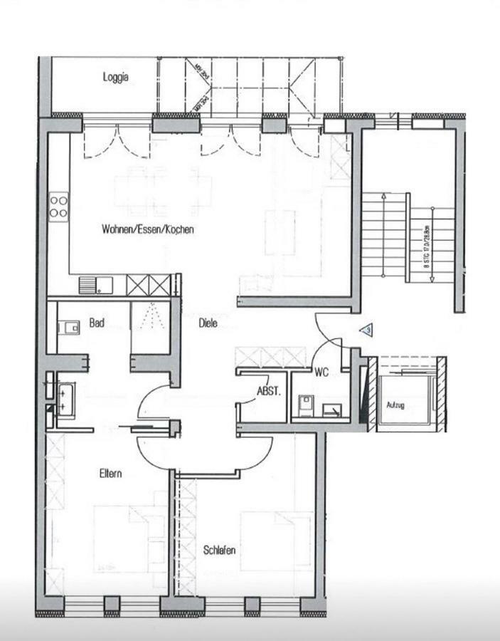 Koblenz Sued Exklusive Und Zentrale Designer Wohnung 外观 照片
